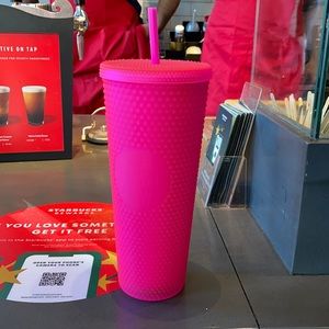 Pink Sided Starbucks Tumbler